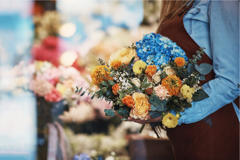 Bursa Çiçekçi Kız resmi